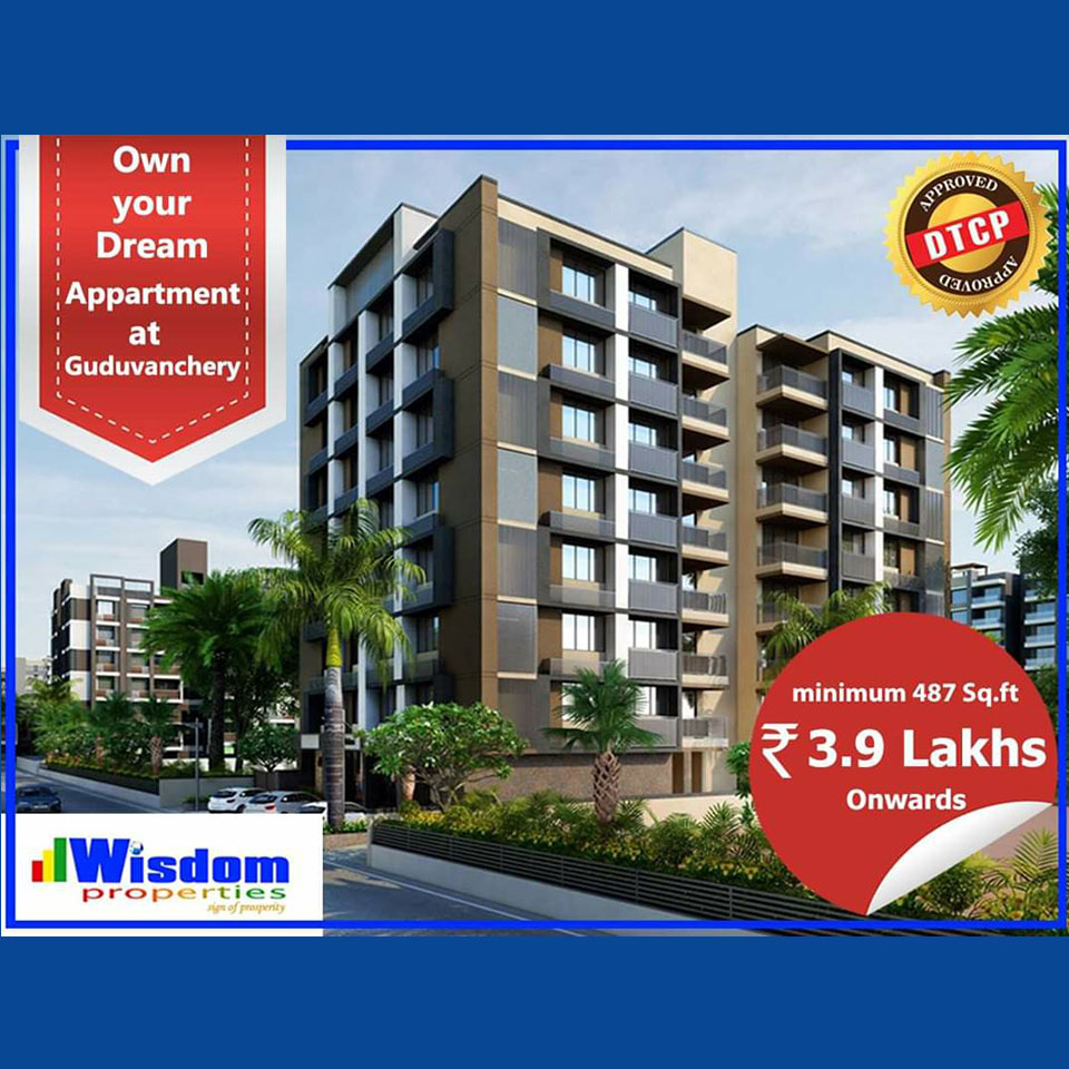 own your dream apartment at Guduvanchery