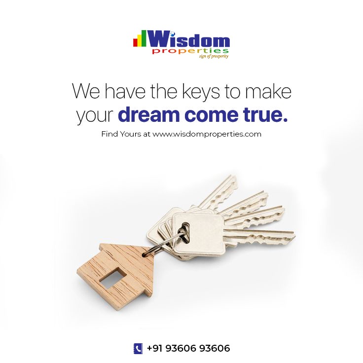 We have the keys to make your dream come true.