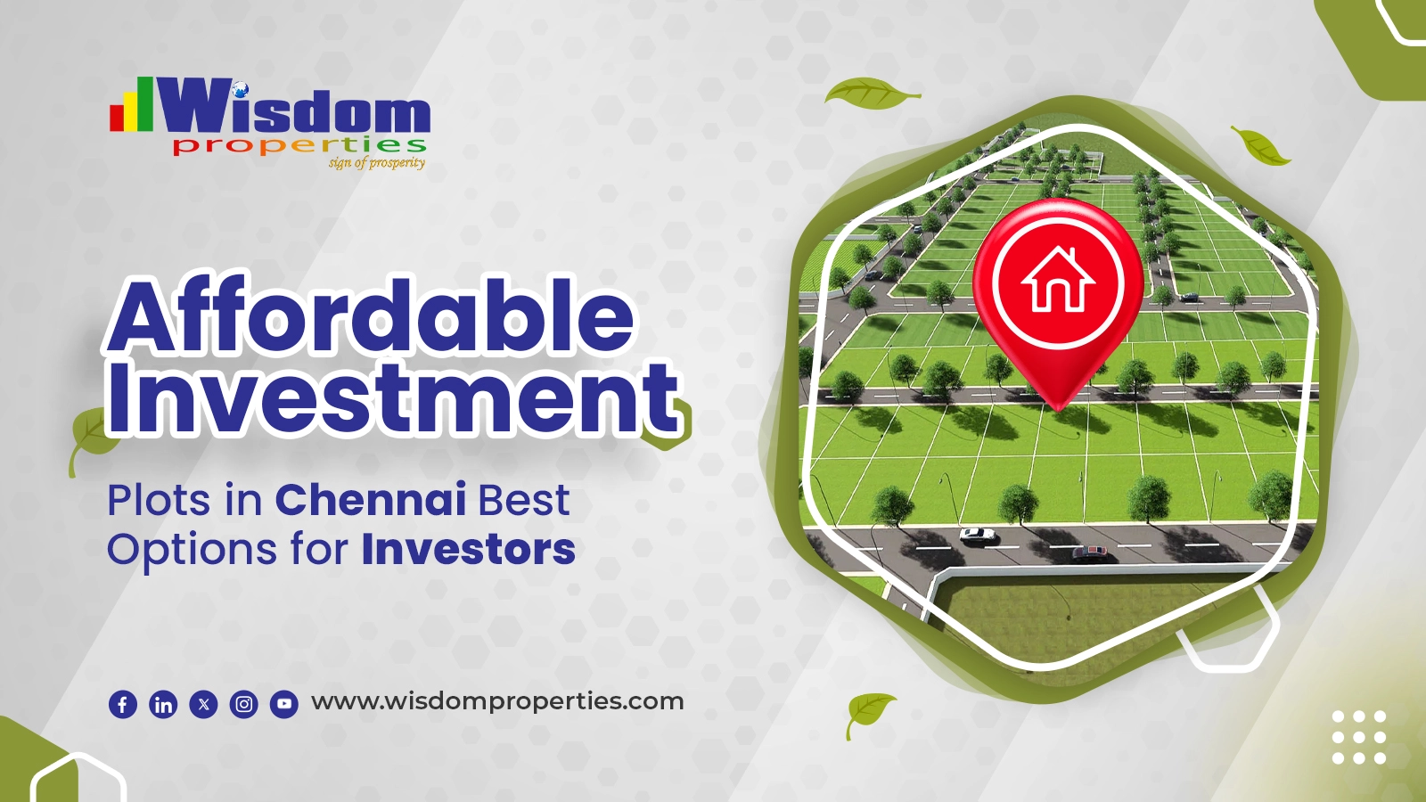 Affordable Investment Plots in Chennai: Best Options for Investors