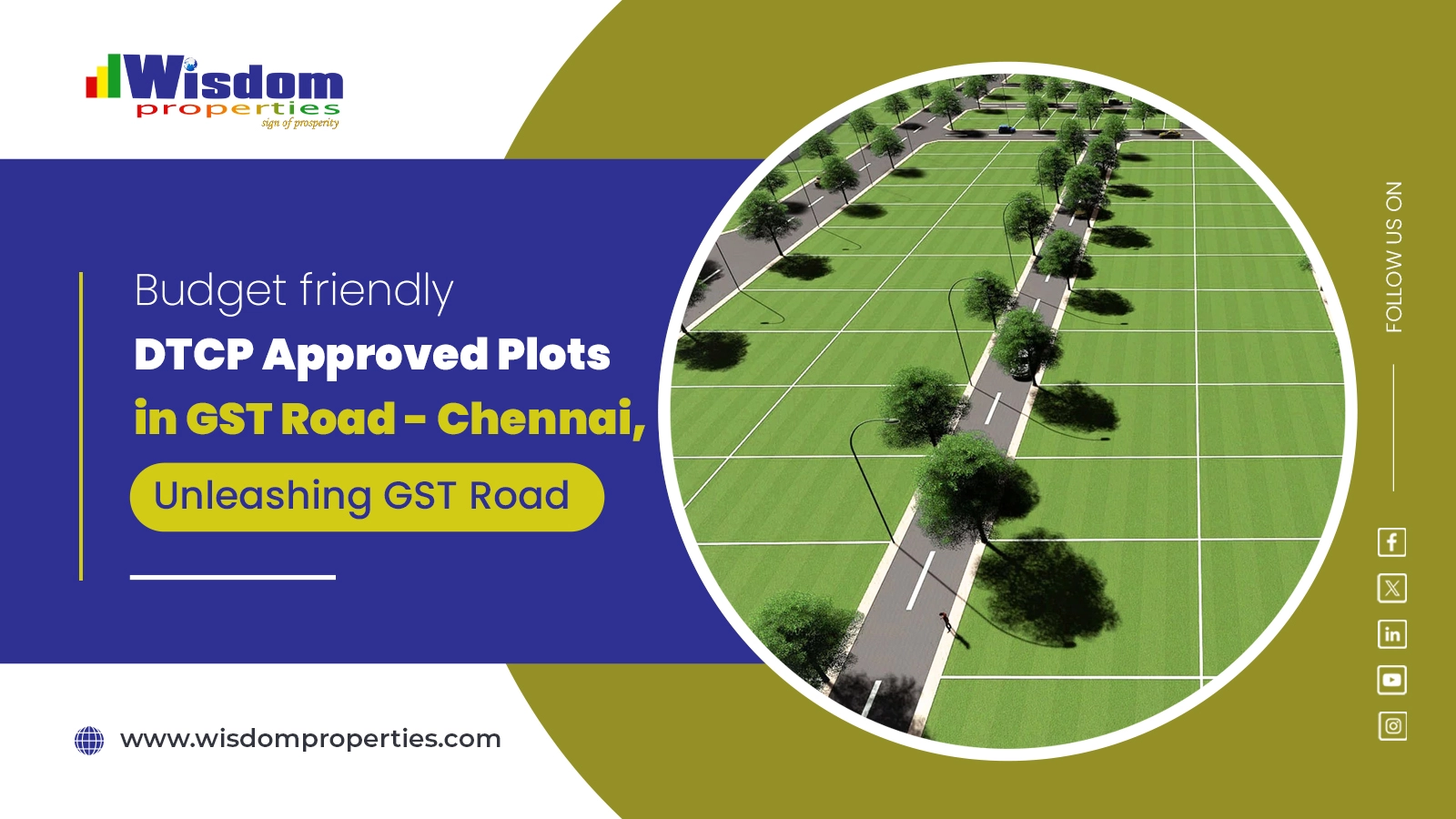 DTCP Approved Plots in GST Road - Chennai