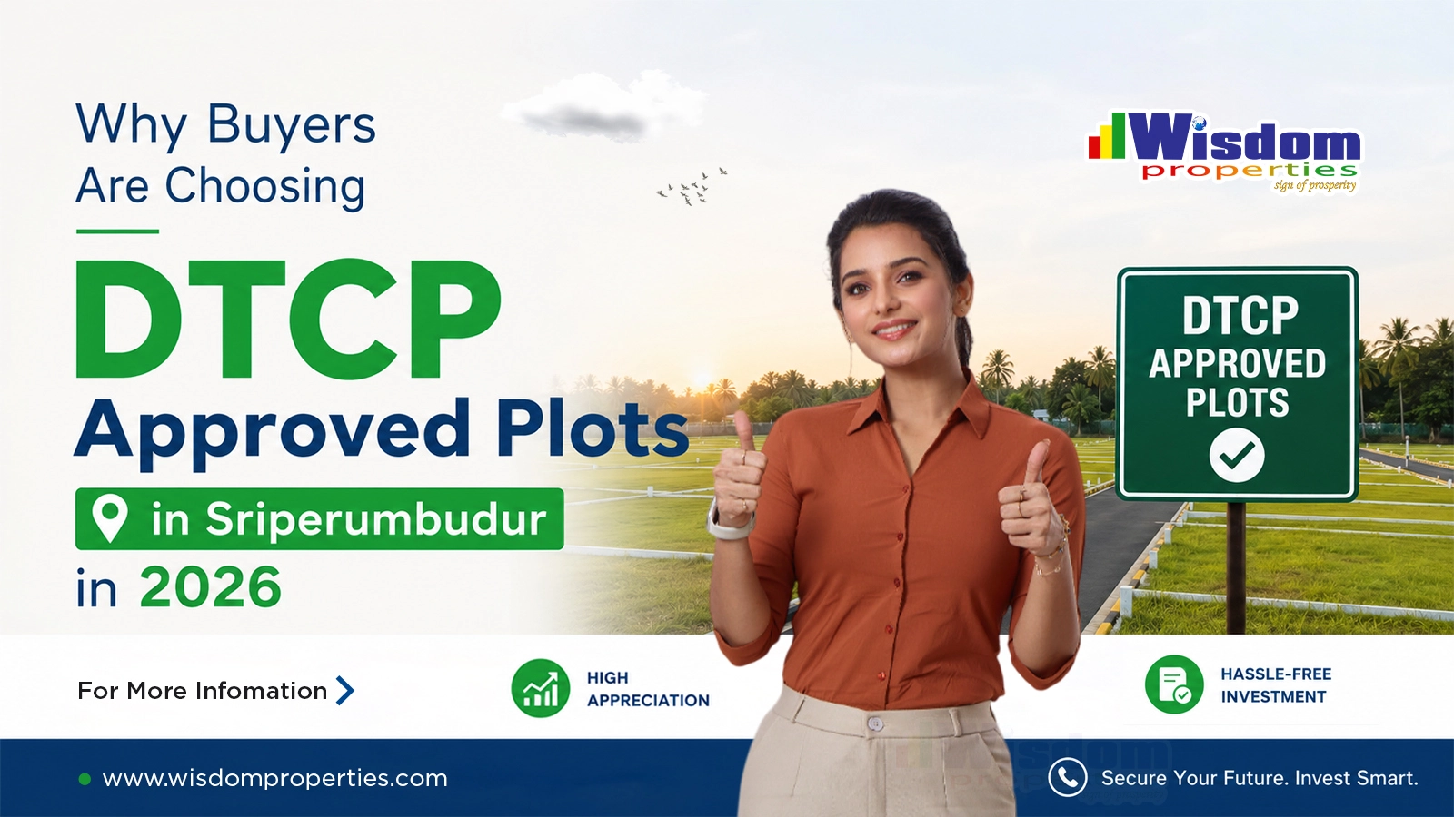 DTCP Approved Plots for sale in Sriperumbudur