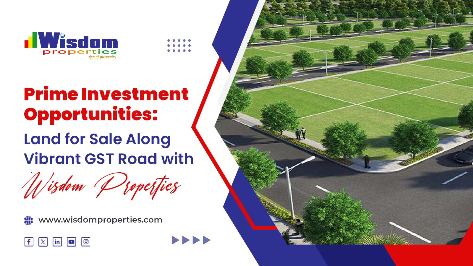 Land for Sale in GST Road Chennai
