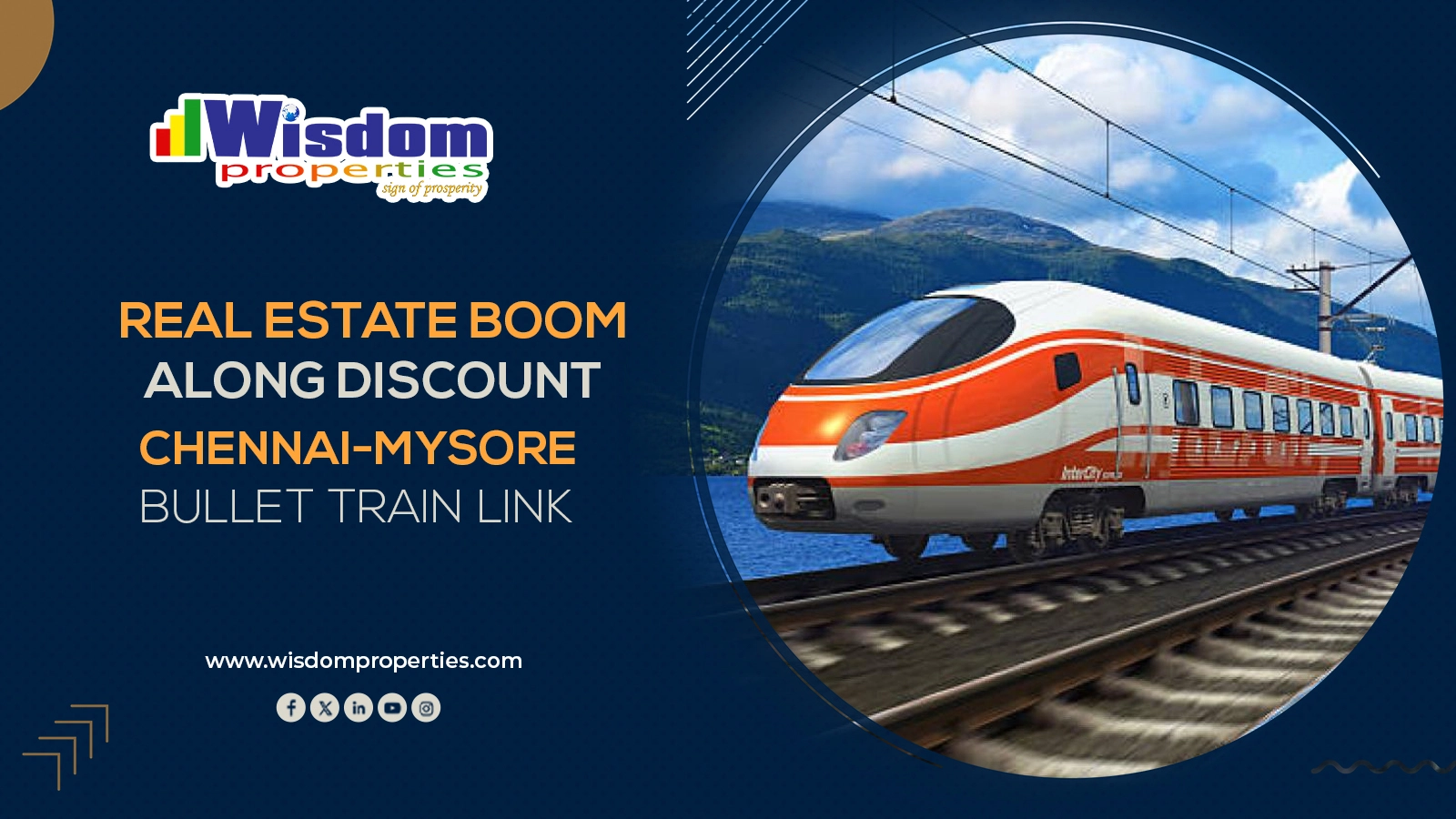 Real estate boom along Chennai-Mysore bullet train corridor