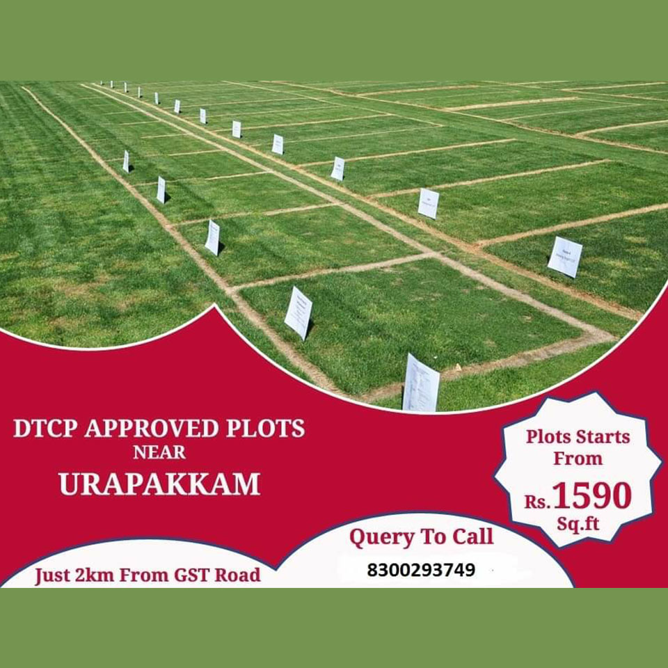 DTCP Approved Plots near Urapakkam