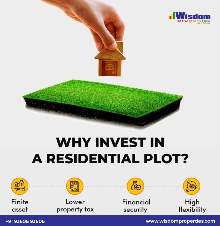 Why invest in a residential plot?