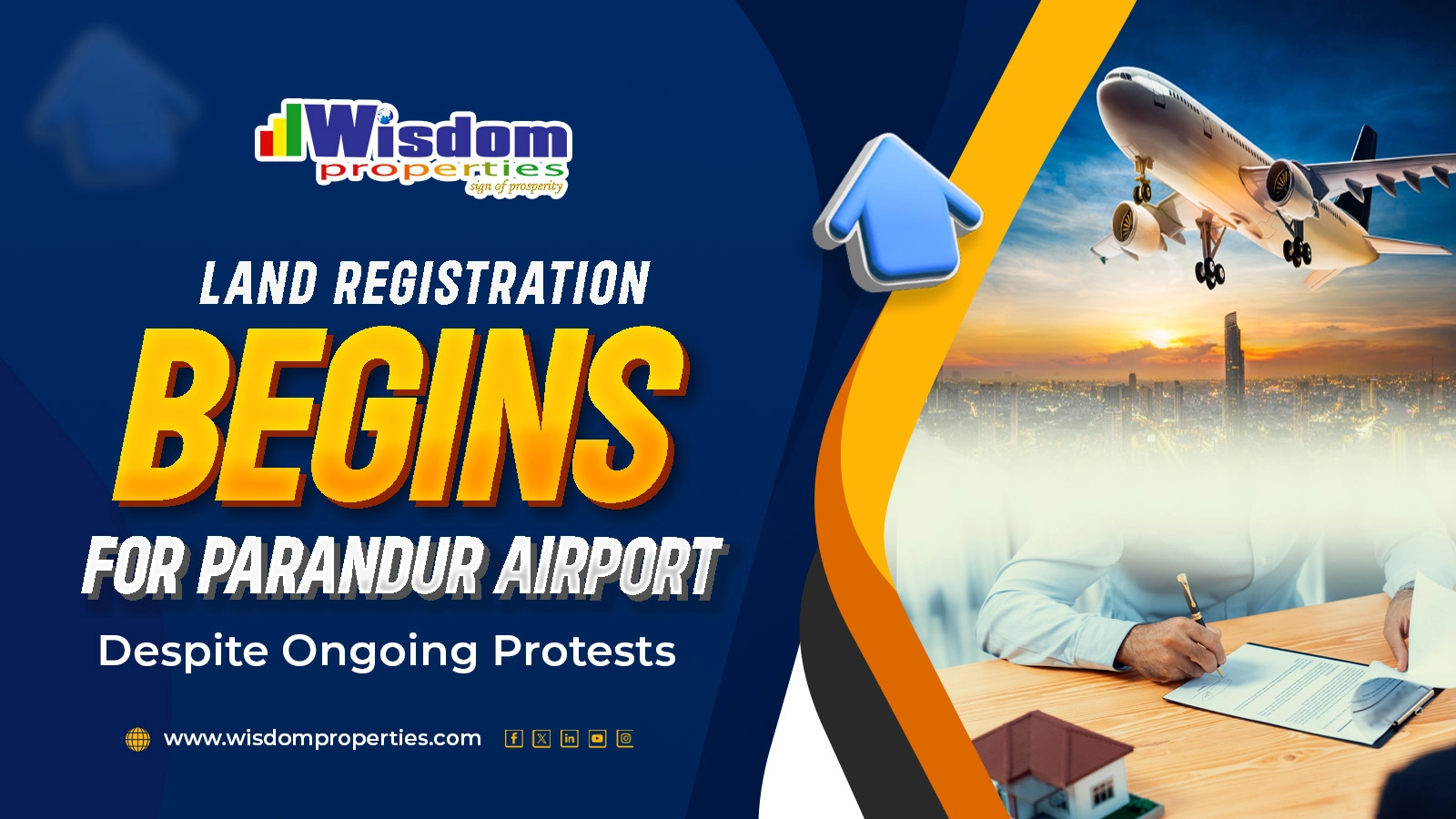 Land Registration Begins for Parandur Airport Despite Ongoing Protests
