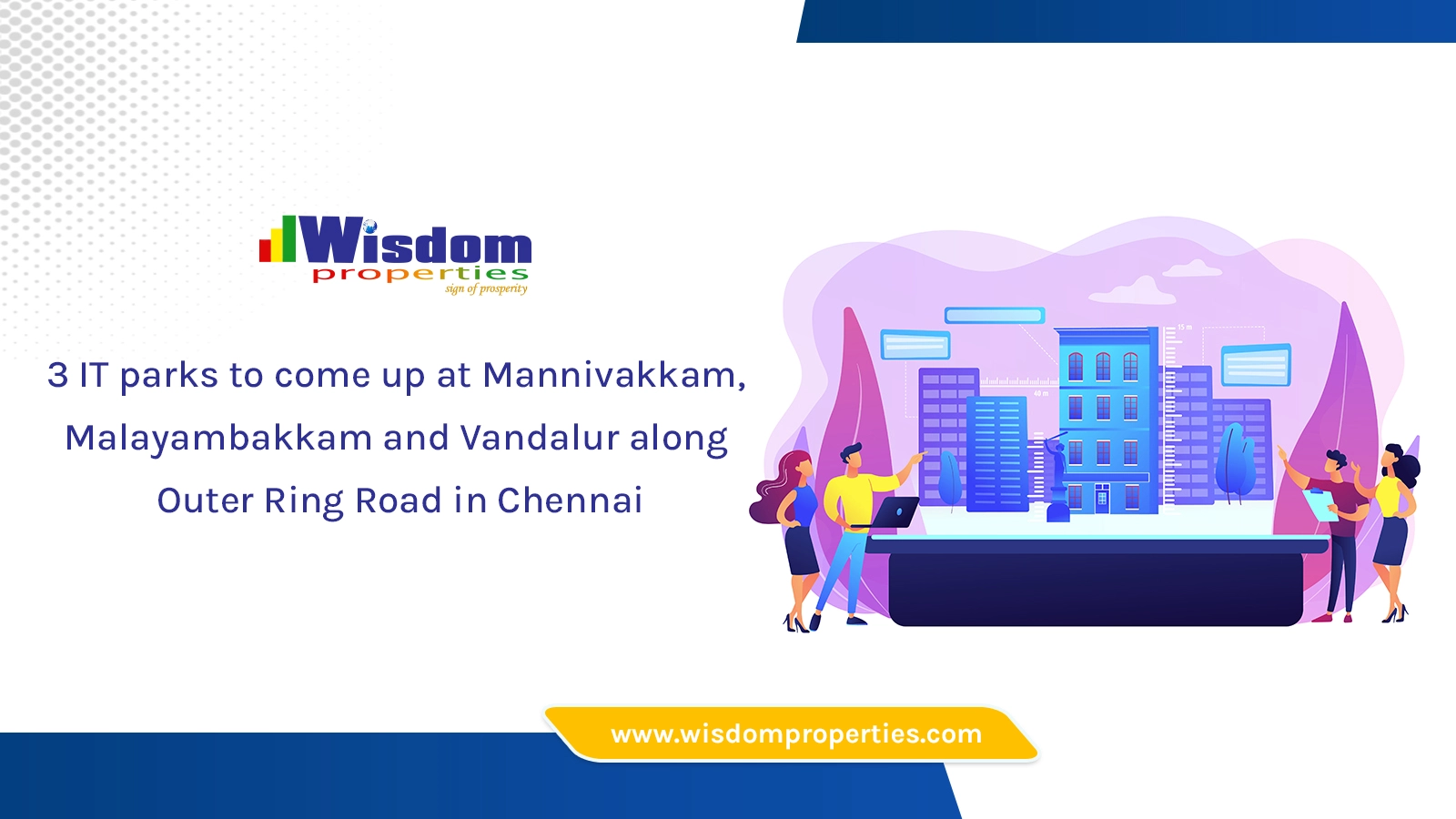 New IT Parks Planned at Chennai's Outer Ring Road: Mannivakkam, Malayambakkam, and Vandalur in Tamil Nadu