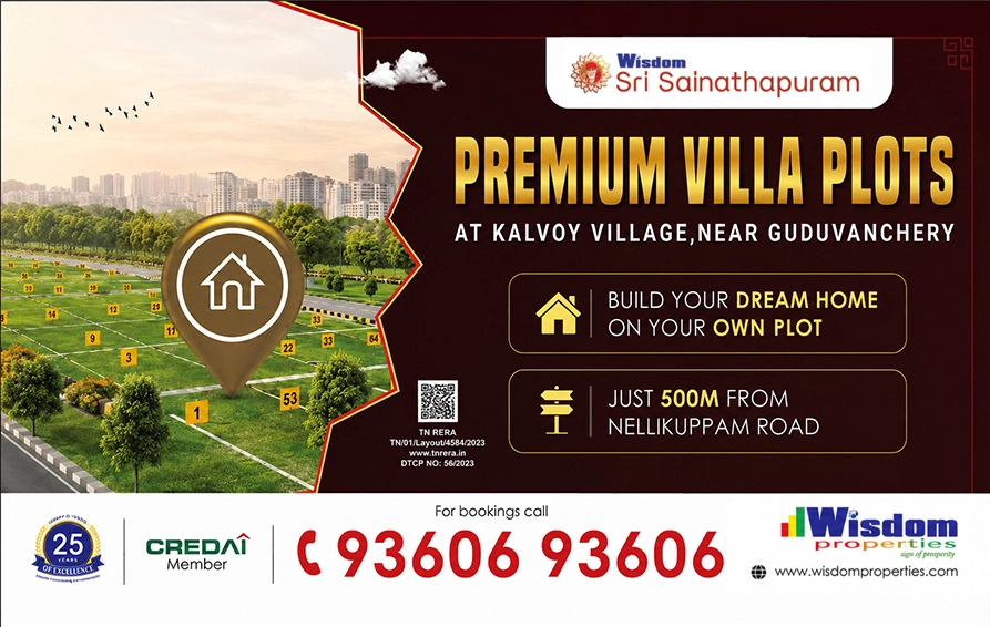Plot For Sale in Guduvancher